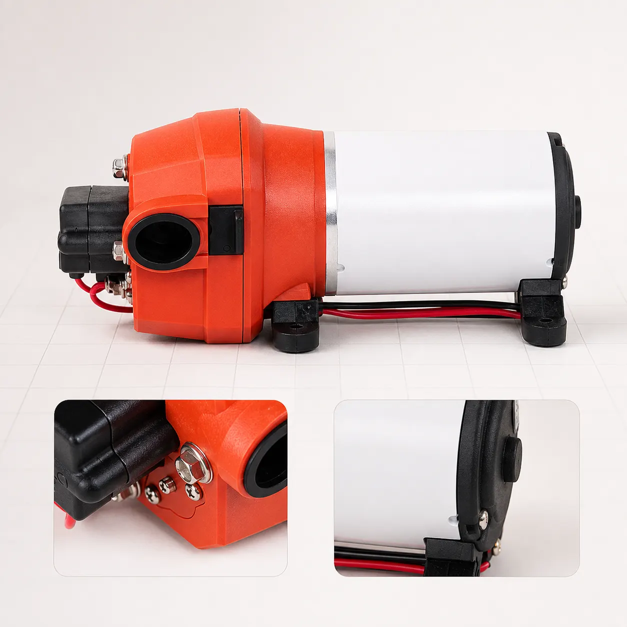 12V Diaphragm Pump in use